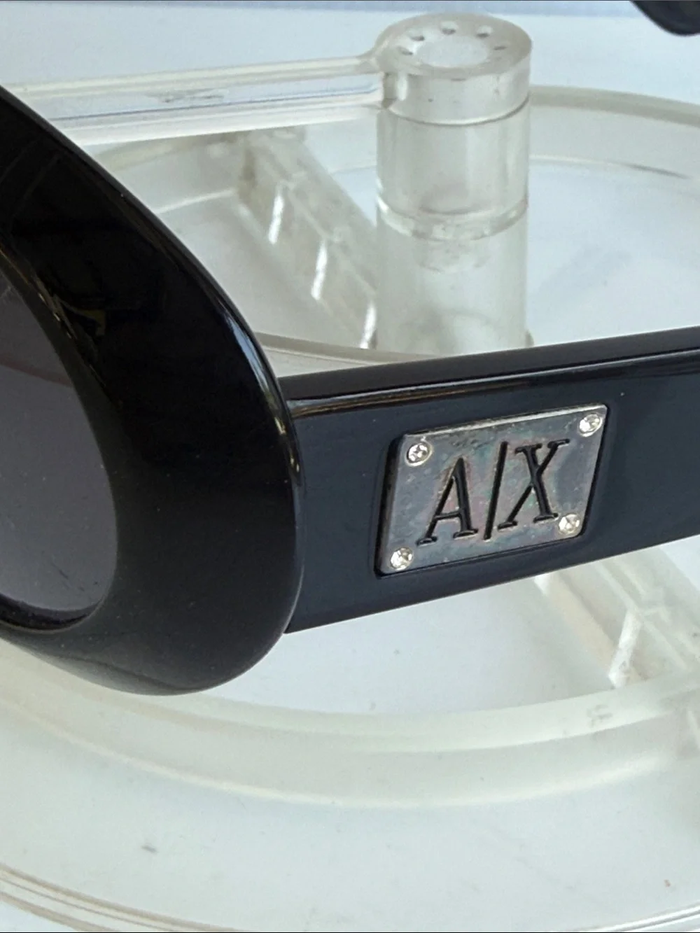 NEW ARMANI EXCHANGE AX107/S Black Sunglasses NEW WITHOUT TAGS